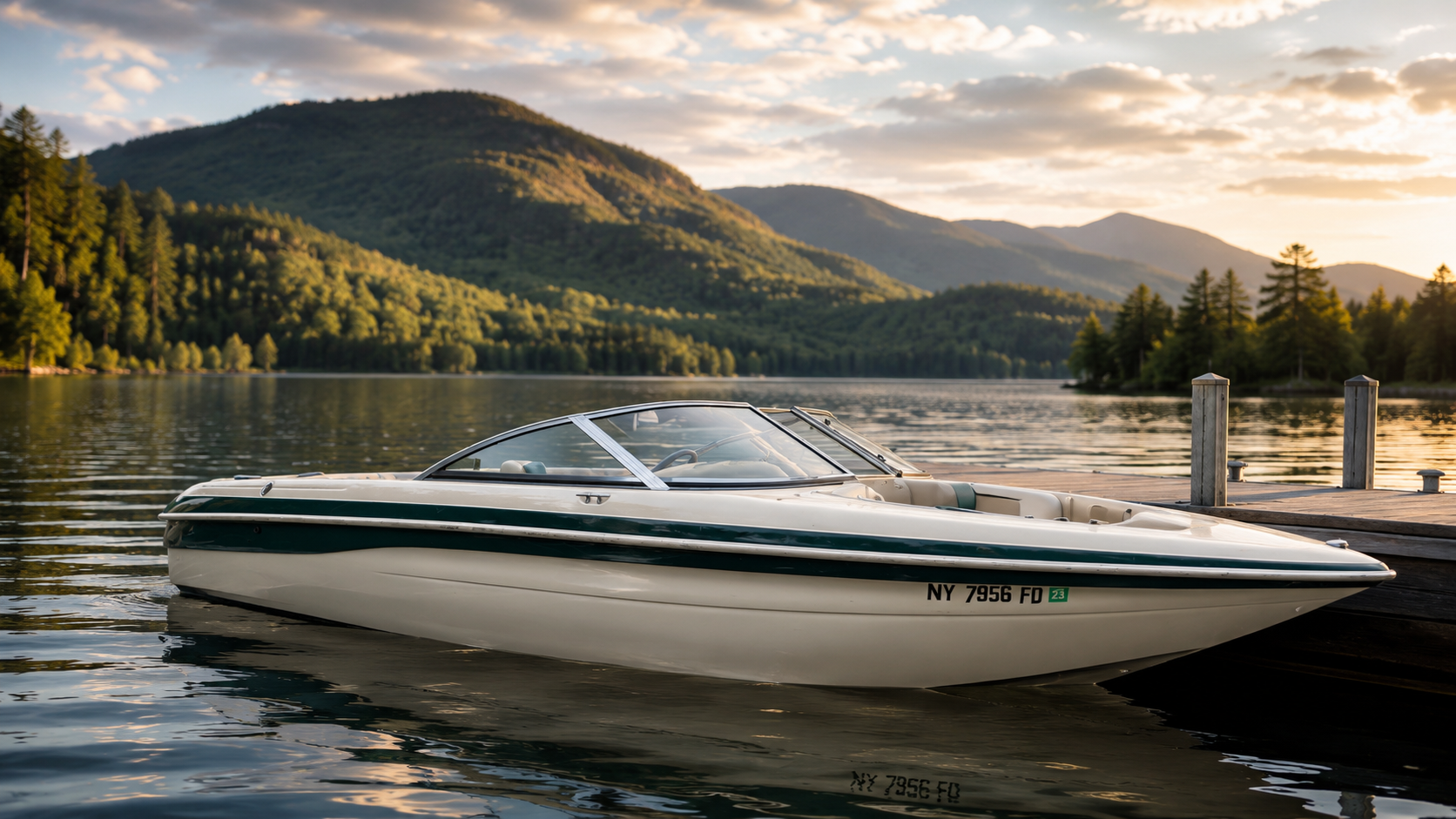 Premium ski boat rental