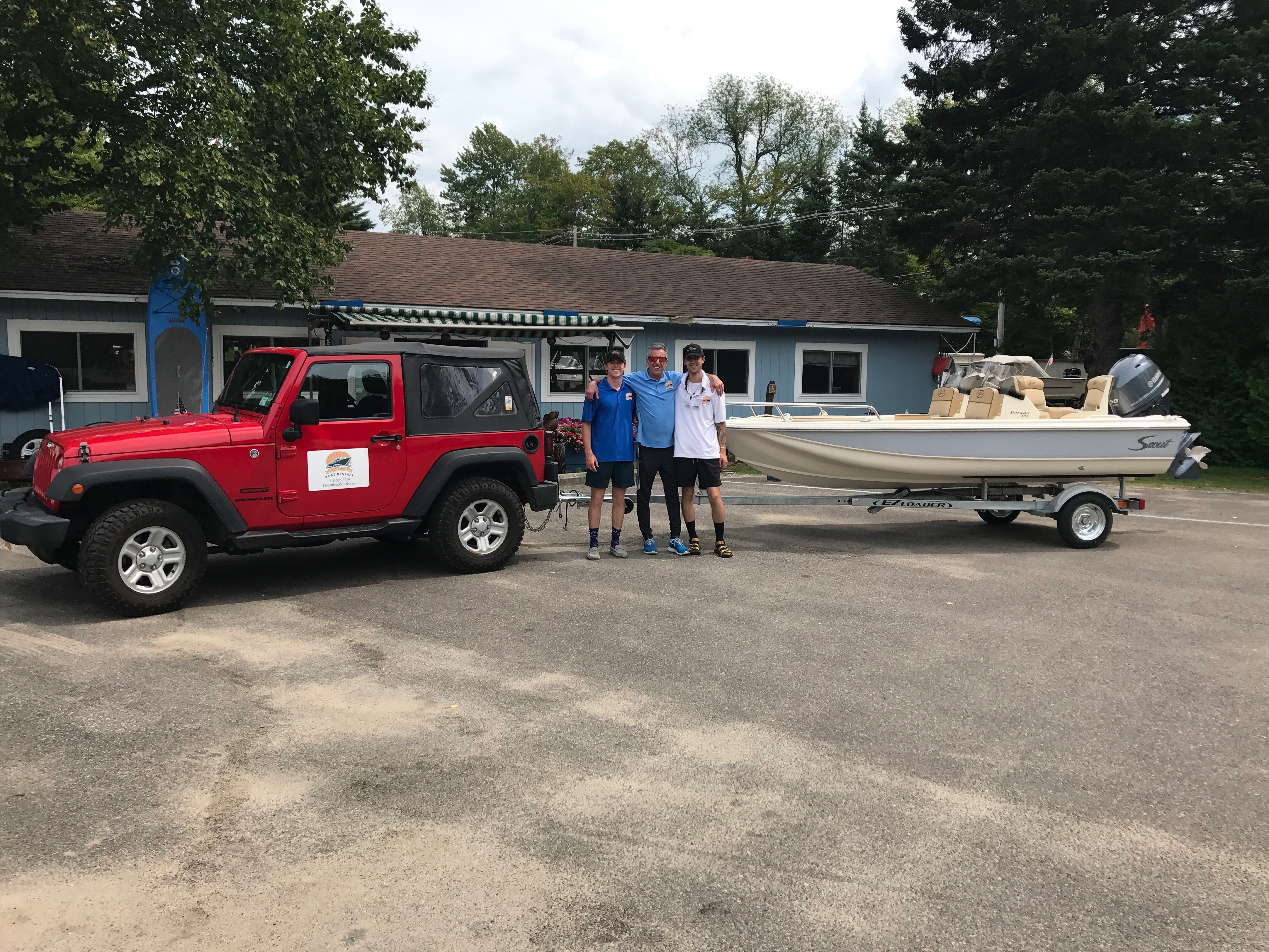 Family-owned boat rental business