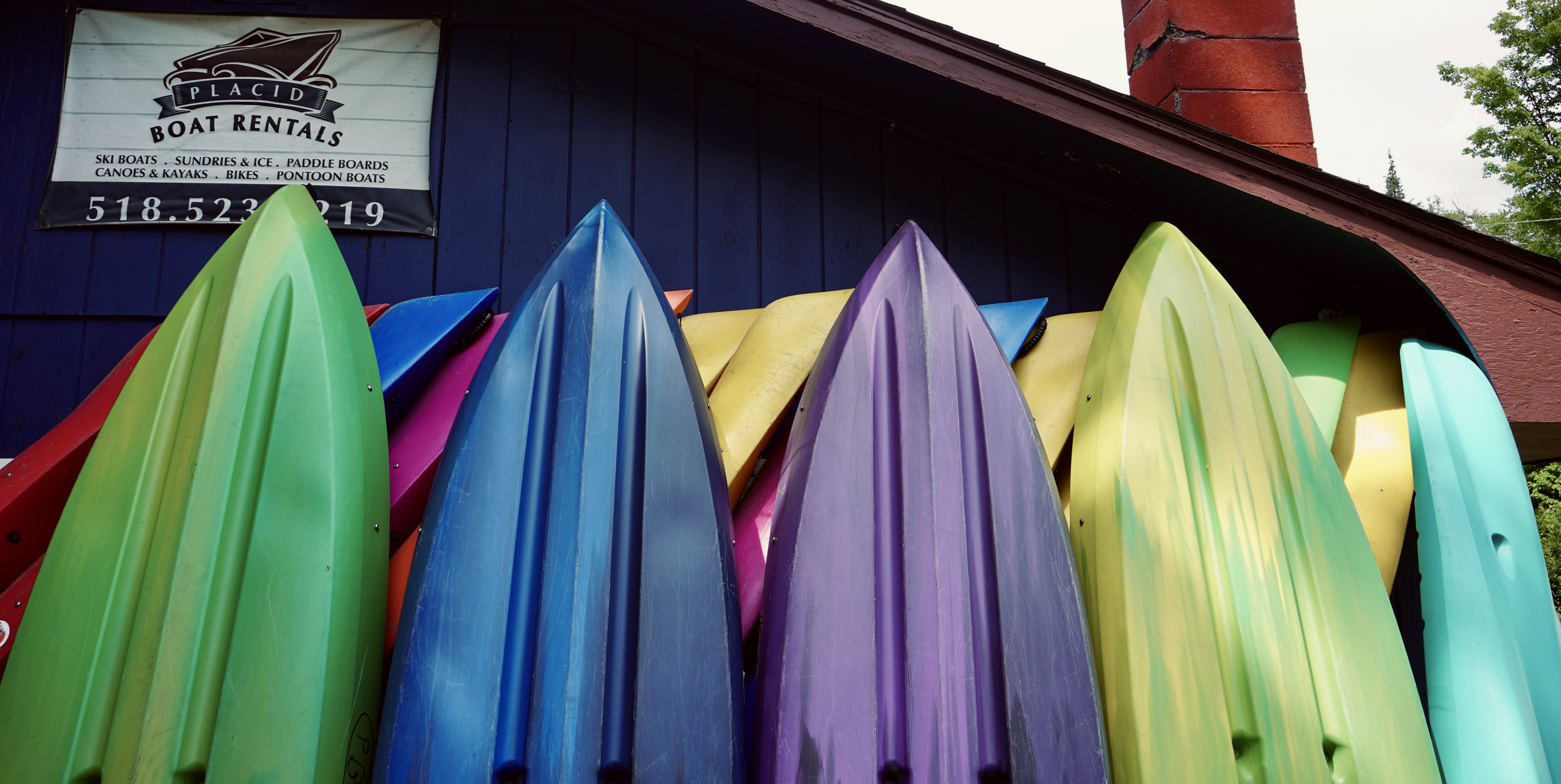 Boat rentals on Lake Placid